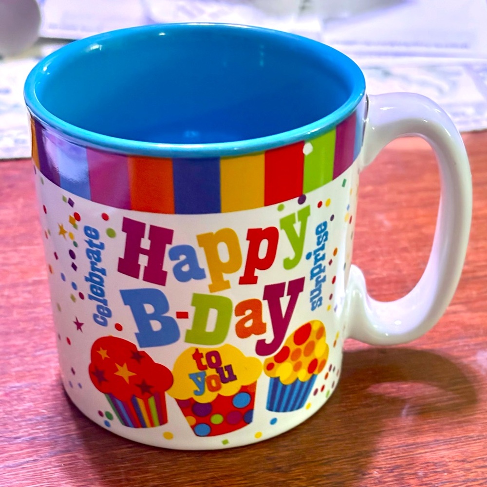 Burton Happy Birthday To You Ceramic Mug